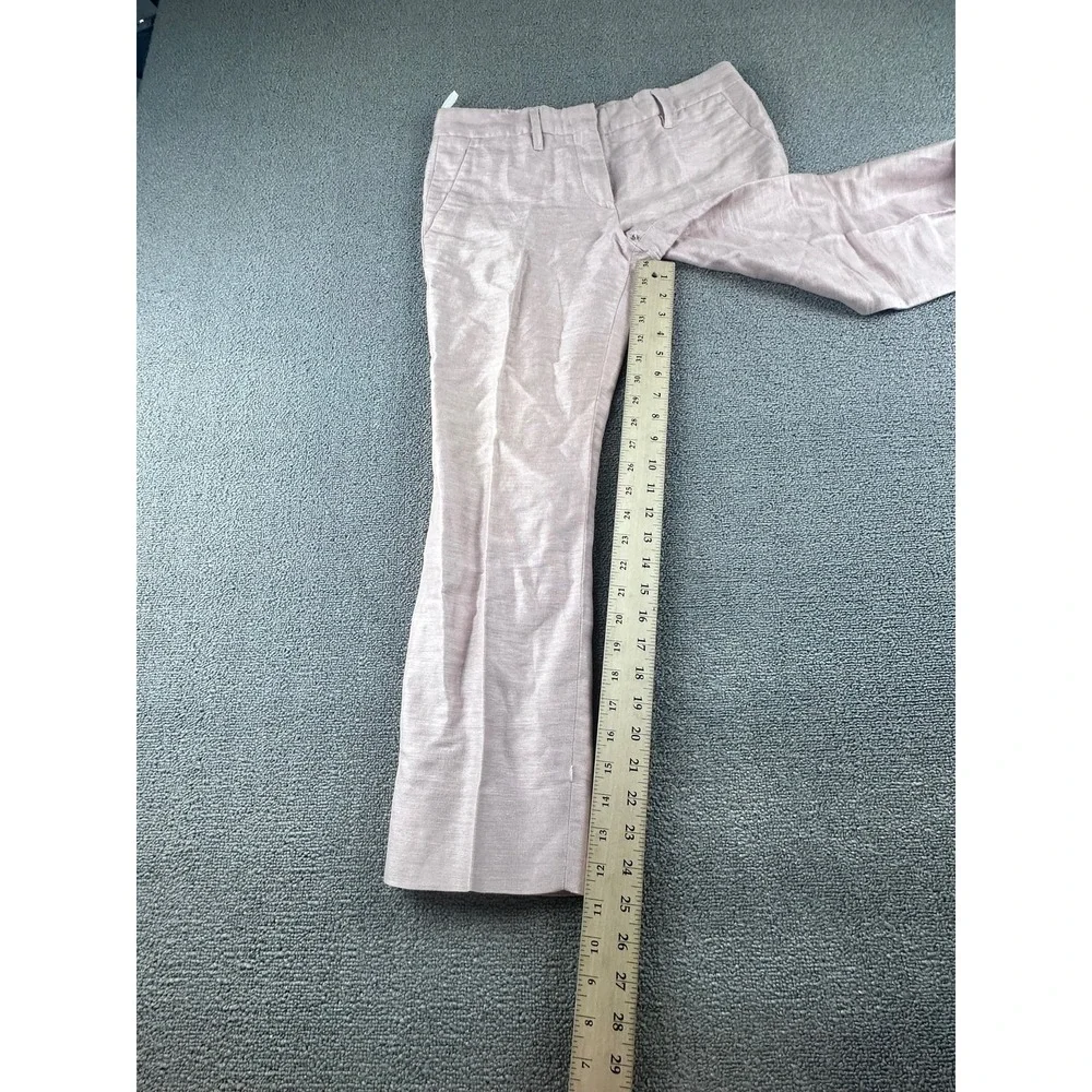 Arthur Fox Dress Pants 30x25 Men Purple Flat Front Straight Business Prep Formal